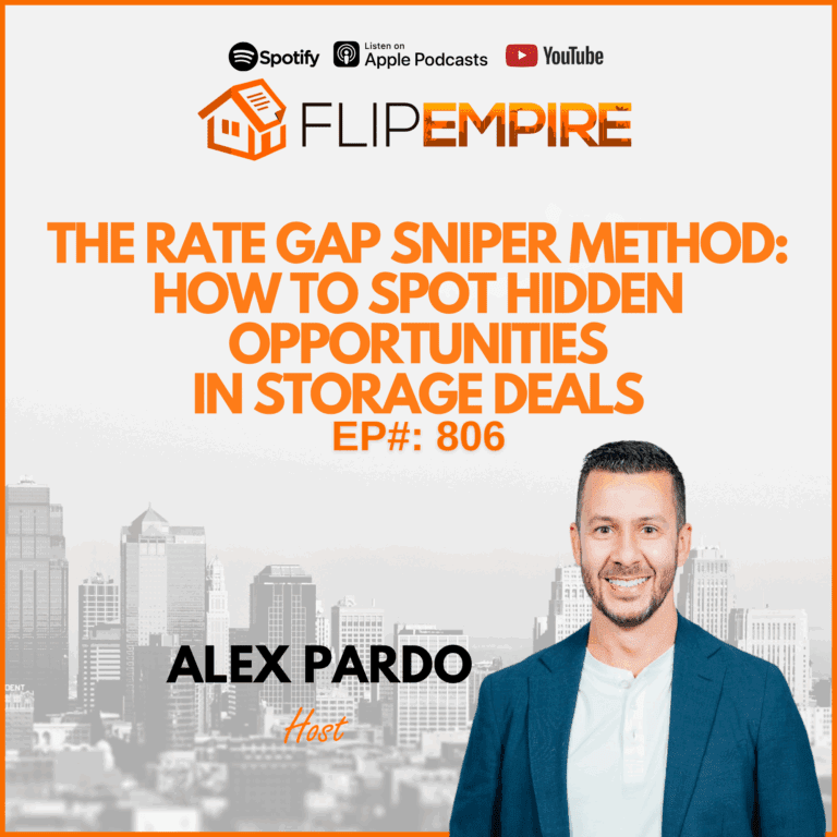 EP806: The Rate Gap Sniper Method: How to Spot Hidden Opportunities in Storage Deals